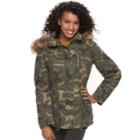 Juniors' Urban Republic Twill Anorak Jacket, Teens, Size: Xl, Green