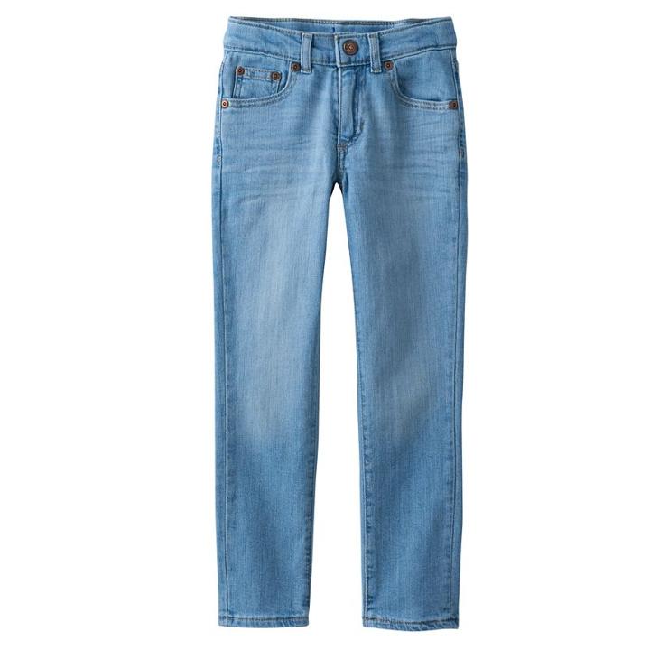 Boys 4-7x Sonoma Goods For Life&trade; Light Wash Skinny Jeans, Boy's, Size: 7x, Med Blue