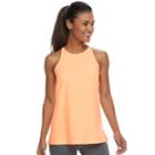 Women's Tek Gear&reg; High Neck Woven Tank, Size: Xl, Brt Orange