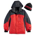Boys 8-20 Zeroxposur Snowboard Jacket, Size: Large, Red