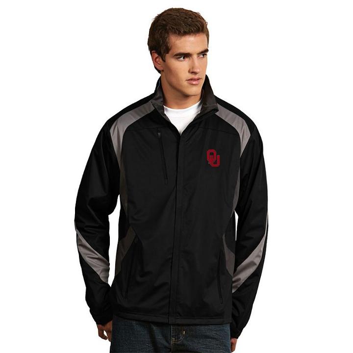 Men's Antigua Oklahoma Sooners Tempest Desert Dry Xtra-lite Performance Jacket, Size: Small, Oxford