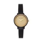 Laura Ashley Women's Glitz Dial & Mesh Band Watch, Size: Medium, Black