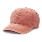 Women's Mudd&reg; Washed Baseball Hat, Red/coppr (rust/coppr)