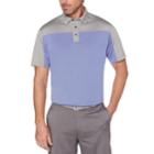 Men's Grand Slam Colorblock Polo, Size: Large, Purple