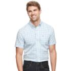 Men's Dockers&reg; Comfort Stretch Classic-fit Button-down Shirt, Size: Small, Blue