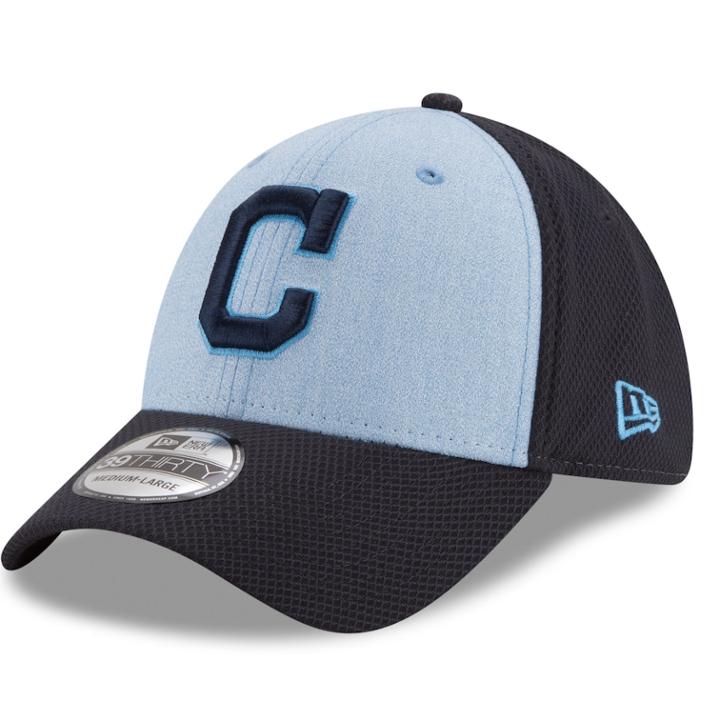 Adult New Era Cleveland Indians 39thirty Flex Fit Cap, Men's, Size: L/xl, Multicolor