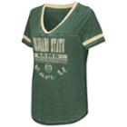 Women's Campus Heritage Colorado State Rams Gunther Jersey Tee, Size: Large, Dark Green