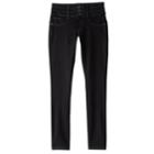 Plus Size Girls 7-16 Mudd&reg; High-rise Triple Stacked Waist Jeggings, Size: 20 1/2, Black