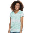 Women's Sonoma Goods For Life&trade; Smocked Tee, Size: Medium, Dark Green