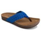 Eastland Ophella Women's Thong Sandals, Size: Medium (9), Blue