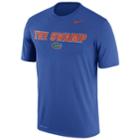 Men's Nike Florida Gators Authentic Legend Tee, Size: Large, Blue