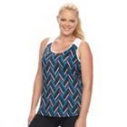 Plus Size Fila Sport&reg; Core Scoopneck Tank, Women's, Size: 1xl, White