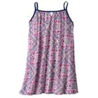 Girls 7-16 My Michelle Patterned Chiffon Slip Dress, Girl's, Size: 8, White Oth