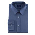 Men's Nick Graham Modern-fit Stretch Performance Dress Shirt, Size: L-32/33, Blue