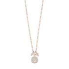 Lc Lauren Conrad White Protection Pendant Necklace, Women's