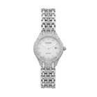 Citizen Eco-drive Women's Silhouette Crystal Stainless Steel Watch, Grey