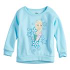 Disney's Frozen Elsa Girls 4-10 Flip-sequin Graphic Pullover By Jumping Beans&reg;, Size: 6x, Blue