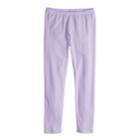 Girls 4-12 Jumping Beans&reg; Solid Leggings, Size: 10, Med Purple