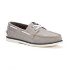 Sonoma Goods For Life&trade; Men's Lace-up Boat Shoes, Size: 12, Grey