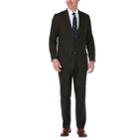 Men's J.m. Haggar Premium Tailored-fit Stretch Suit Jacket, Size: 46 Long, Dark Brown