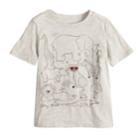 Boys 4-10 Jumping Beans&reg; Wild Animals Graphic Tee, Size: 5, Beige
