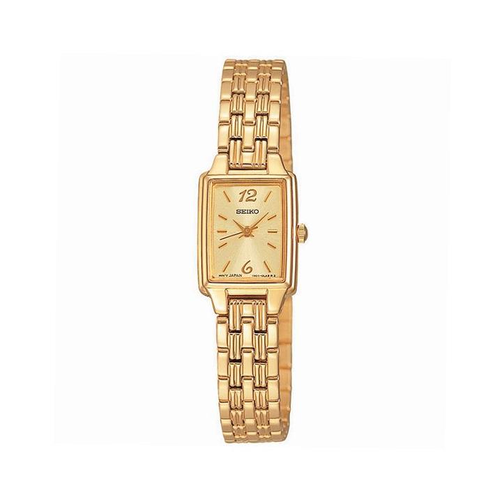 Seiko Women's Watch - Sxgl62, Size: 2xl, Yellow