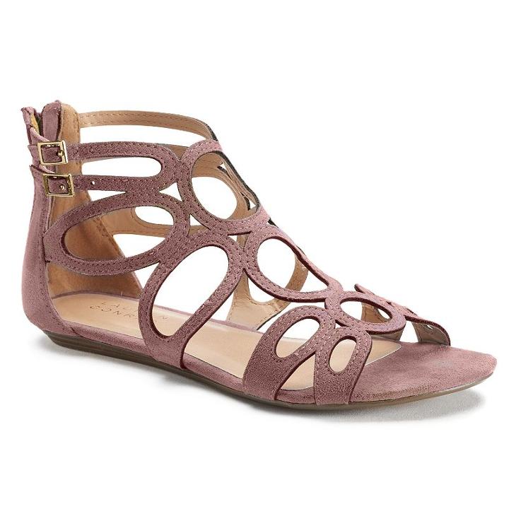 Lc Lauren Conrad Glossy Women's Sandals, Size: 8, Lt Beige