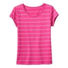 Girls 7-16 & Plus Size So&reg; Perfectly Soft Crewneck Cutest Tee, Girl's, Size: 14, Med Pink
