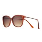 Lc Lauren Conrad Kozar 55mm Square Sunglasses, Brown