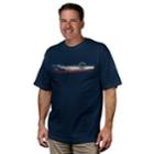 Men's Newport Blue Performance Parts Car Tee, Size: Xl