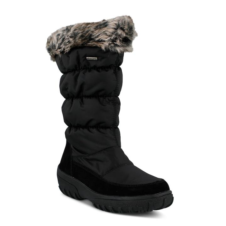 Spring Step Vanish Women's Waterproof Winter Boots, Size: 39, Black