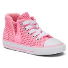 Toddler Girls' Converse Chuck Taylor All Star Sport Zip High-top Sneakers, Girl's, Size: 9 T, Light Pink