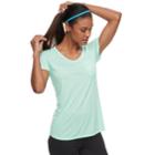 Women's Tek Gear&reg; Pocket Tee, Size: Small, Lt Green