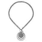 Apt. 9&reg; Convertible Glitter Disc Pendant Necklace, Women's, Oxford