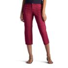 Women's Lee Brenna Relaxed Fit Capris, Size: 8 - Regular, Purple Oth