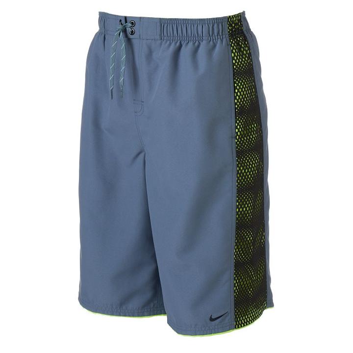 Big & Tall Nike Core Emboss Volley Shorts, Men's, Size: 3xb, Blue Other