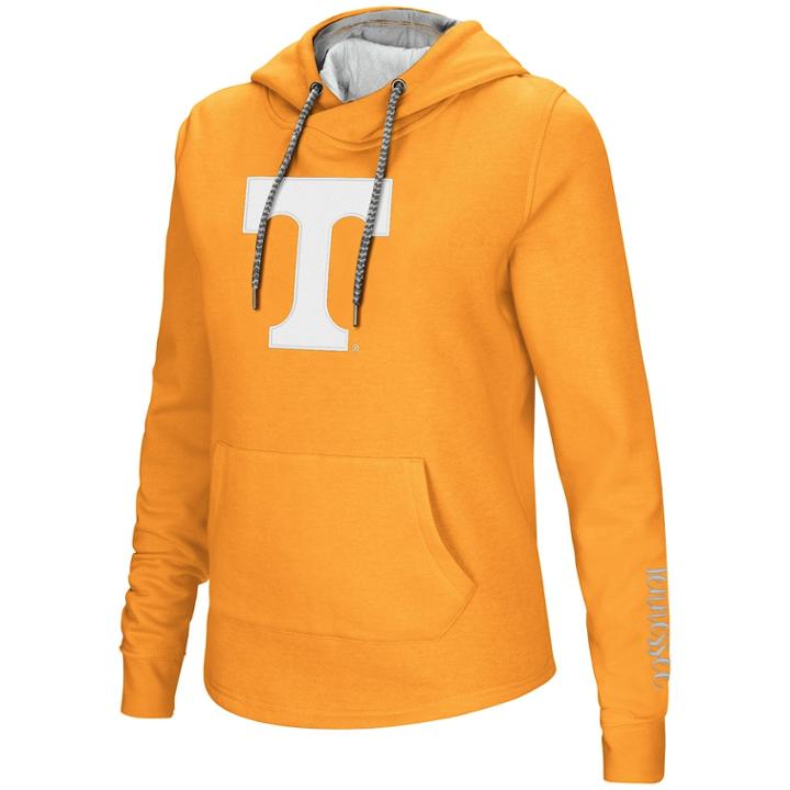 Women's Tennessee Volunteers Crossover Hoodie, Size: Small, Drk Orange