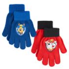 Boys Paw Patrol 2-pack Gloves, Multicolor