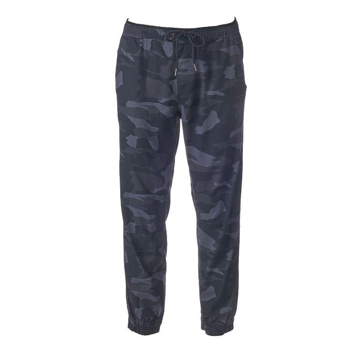 Men's Plugg Harrison Jogger Pants, Size: Large, Grey (charcoal)