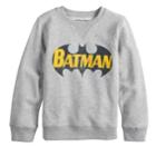Boys 4-12 Jumping Beans&reg; Retro Dc Comics Batman Softest Fleece Sweatshirt, Size: 6, Med Grey