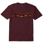 Men's Newport Blue Mustang Unleashed Horsepower Tee, Size: Xl, Brt Red