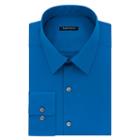 Men's Van Heusen Slim-fit Flex Collar Stretch Dress Shirt, Size: 17.5 36/37, Light Blue