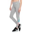 Women's Nike Sportswear Midrise Just Do It Graphic Leggings, Size: Medium, Grey