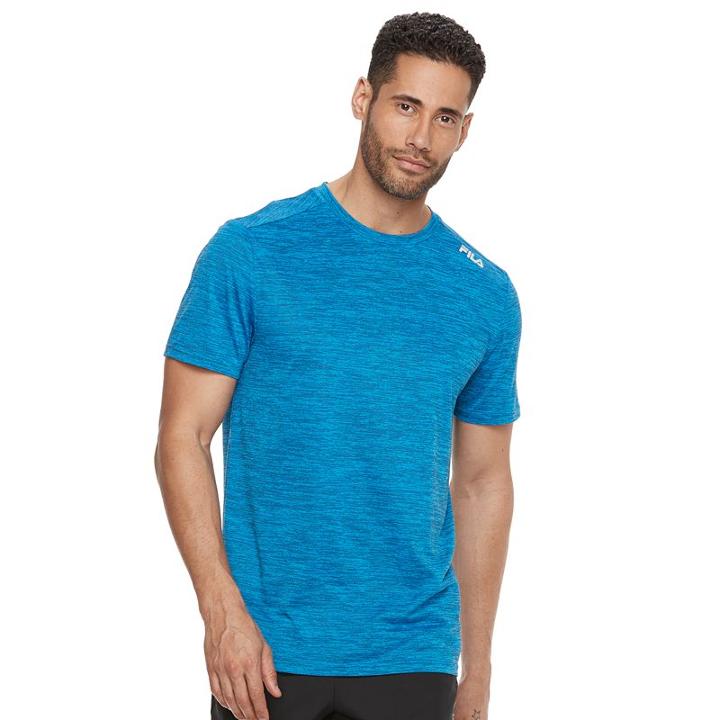 Men's Fila Sport&reg; Trudry Tee, Size: Small, Light Blue