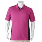 Big & Tall Grand Slam Classic-fit Airflow Colorblock Performance Golf Polo, Men's, Size: Xxl Tall, Purple Oth