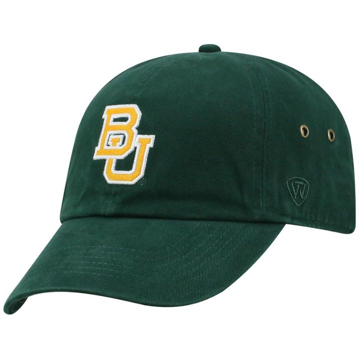 Adult Top Of The World Baylor Bears Reminant Cap, Men's, Dark Green