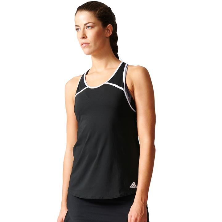 Women's Adidas Club Tennis Tank, Size: Small, Black