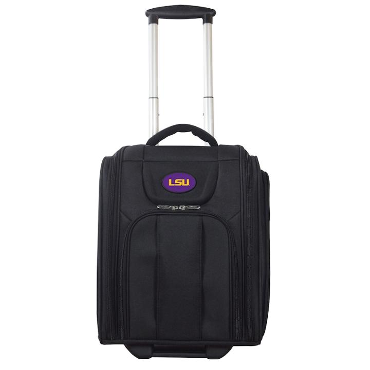 Lsu Tigers Wheeled Briefcase Luggage, Adult Unisex, Oxford