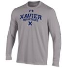Men's Under Armour Xavier Musketeers Long-sleeve Tee, Size: Large, Xav Gray