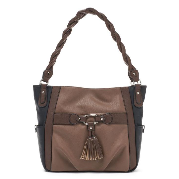 Rosetti Sass N' Tass Tassel Tote, Women's, Med Brown